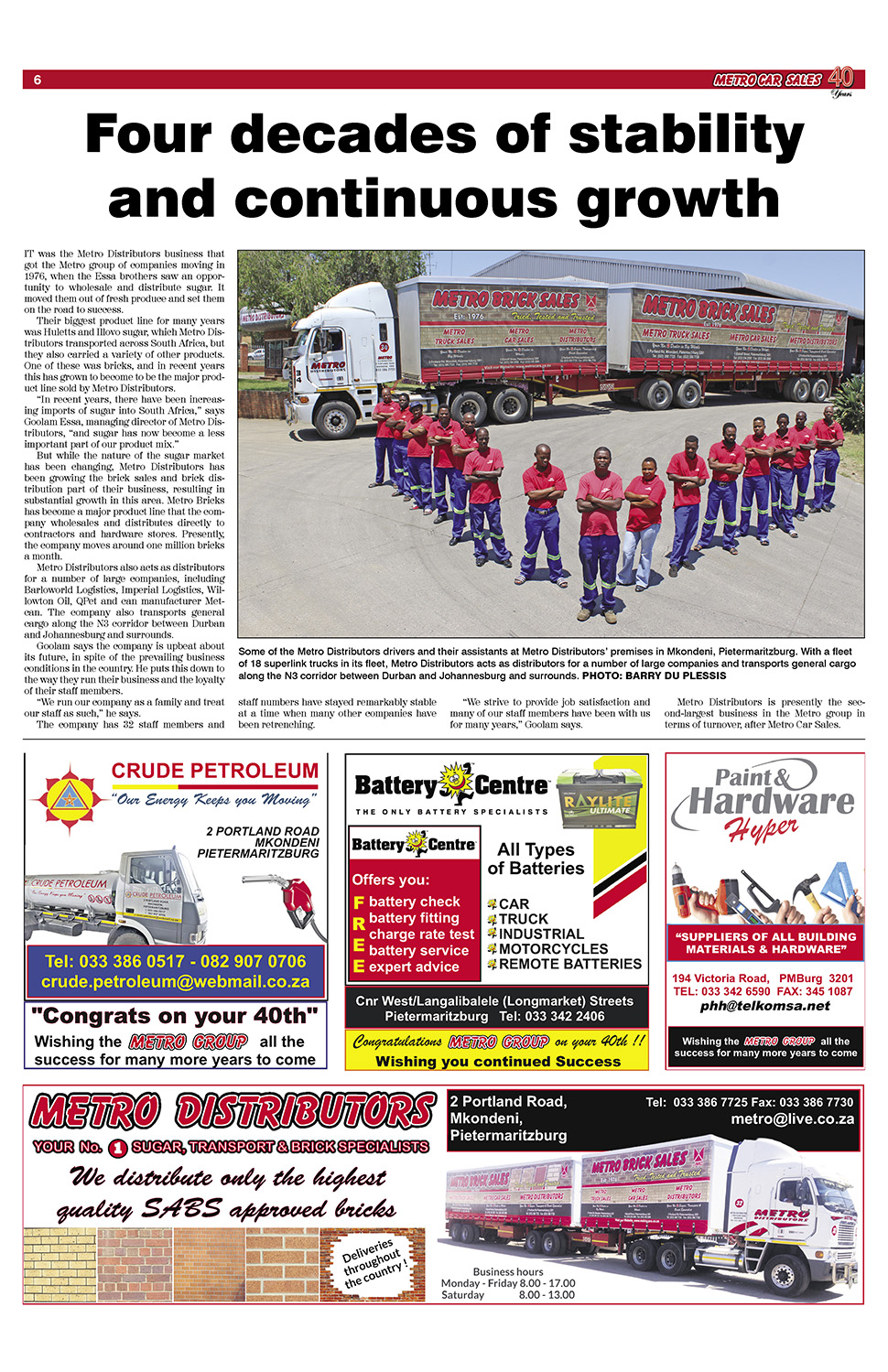 Metro Car Sales 40th p6